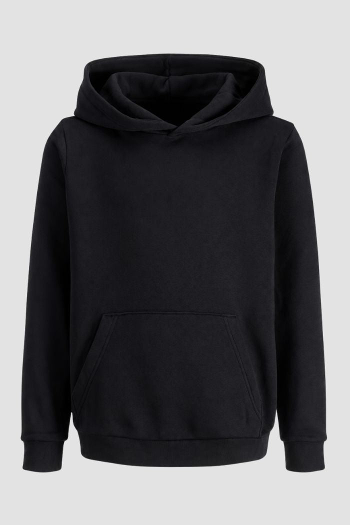 Moletom Unissex Canguru Liso Off White