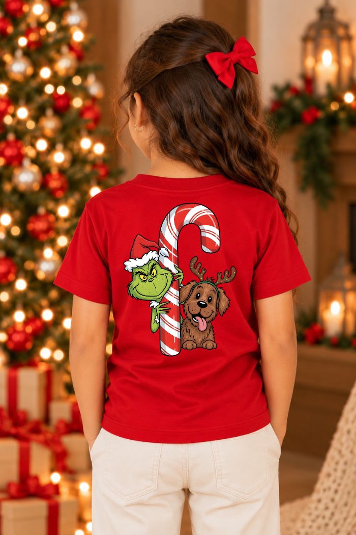 Camiseta Infantil Basica Natal Grinch - DC-GRIN-0028
