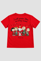 Camiseta Infantil Basica Natal Snoopy- DC-NOOP-0064