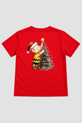 Camiseta Infantil Basica Natal Snoopy- DC-NOOP-0055