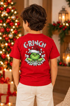 Camiseta Infantil Basica Natal Grinch - DC-GRIN-0059