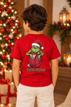 Camiseta Infantil Basica Natal Grinch - DC-GRIN-0054