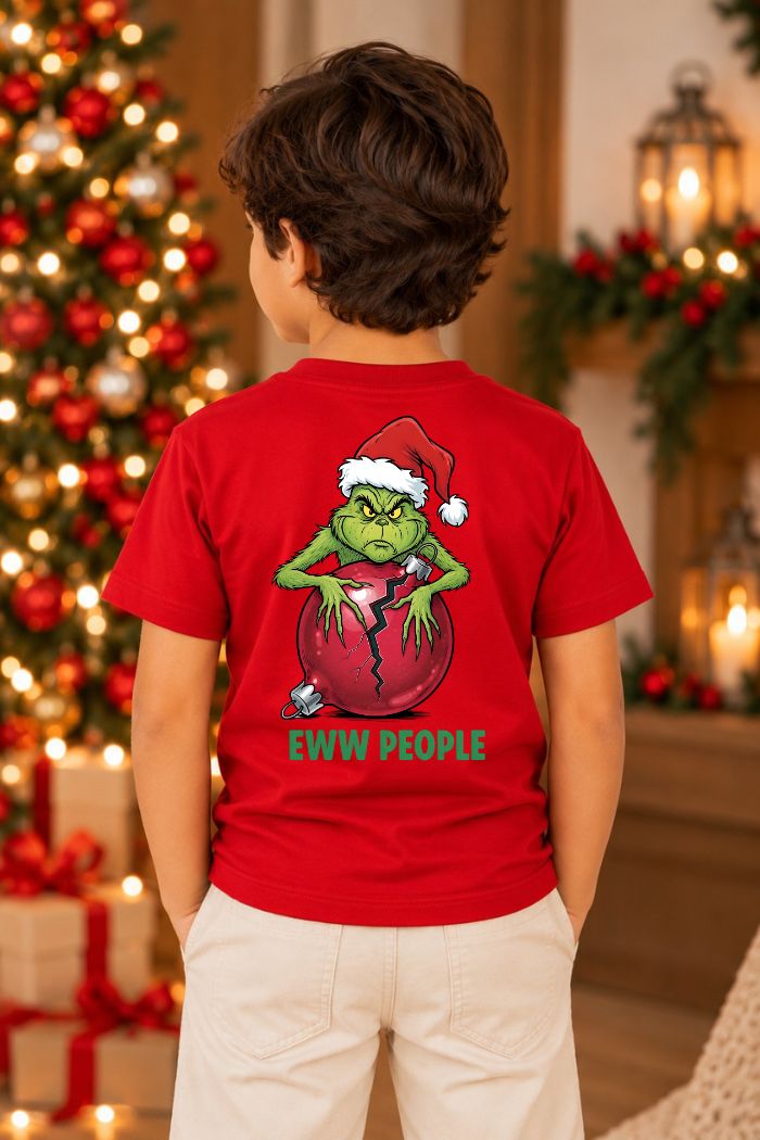 Camiseta Infantil Basica Natal Grinch - DC-GRIN-0054