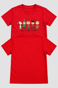 Camiseta Infantil Basica Natal Snoopy- DC-NOOP-0098