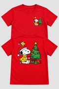 Camiseta Infantil Basica Natal Snoopy- DC-NOOP-0096