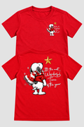 Camiseta Infantil Basica Natal Snoopy- DC-NOOP-0099