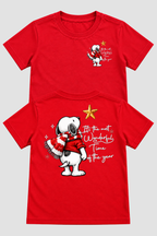 Camiseta Infantil Basica Natal Snoopy- DC-NOOP-0099