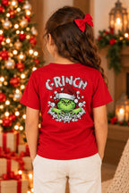 Camiseta Infantil Basica Natal Grinch - DC-GRIN-0059