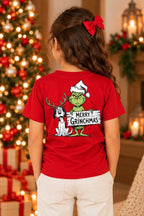 Camiseta Infantil Basica Natal Grinch - DC-GRIN-0056