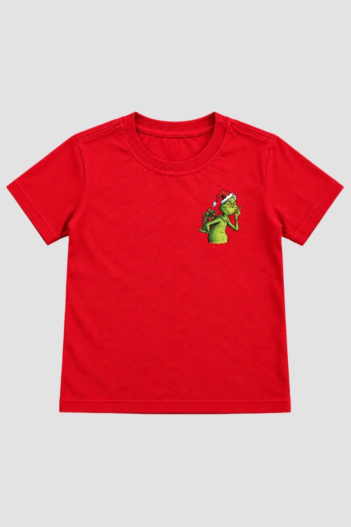 Camiseta Infantil Basica Natal Grinch - DC-GRIN-0031