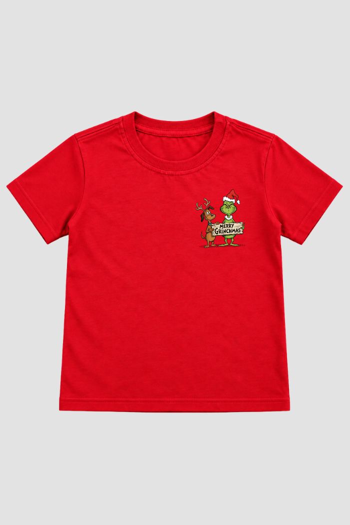 Camiseta Infantil Basica Natal Grinch - DC-GRIN-0034