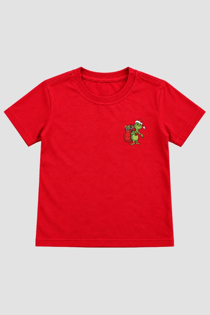 Camiseta Infantil Basica Natal Grinch - DC-GRIN-0005