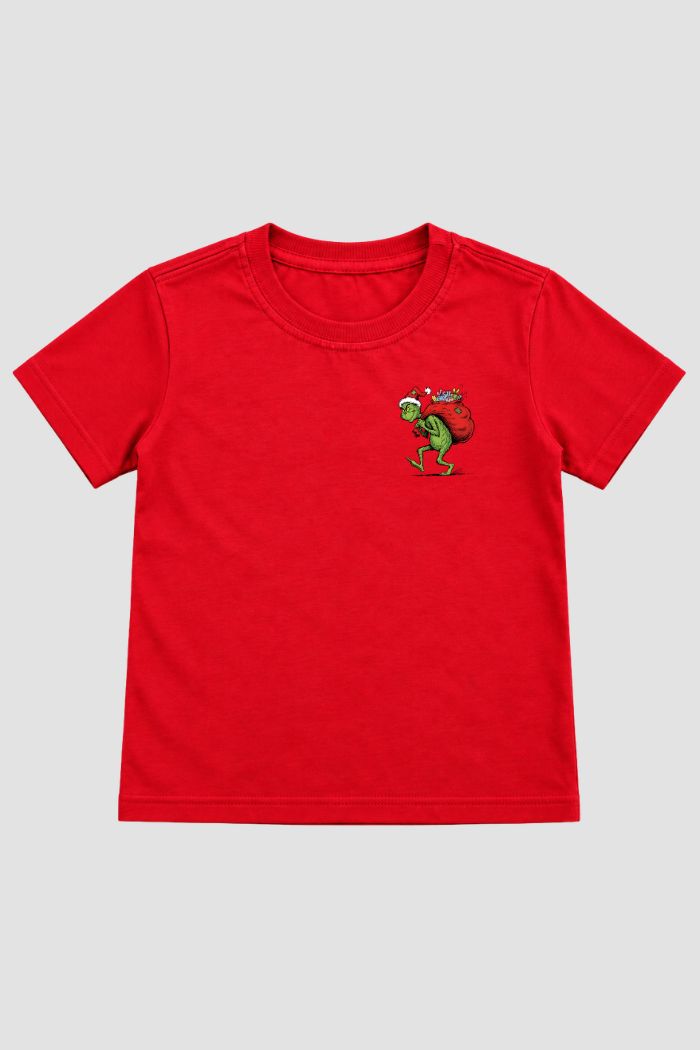 Camiseta Infantil Basica Natal Grinch - DC-GRIN-0022