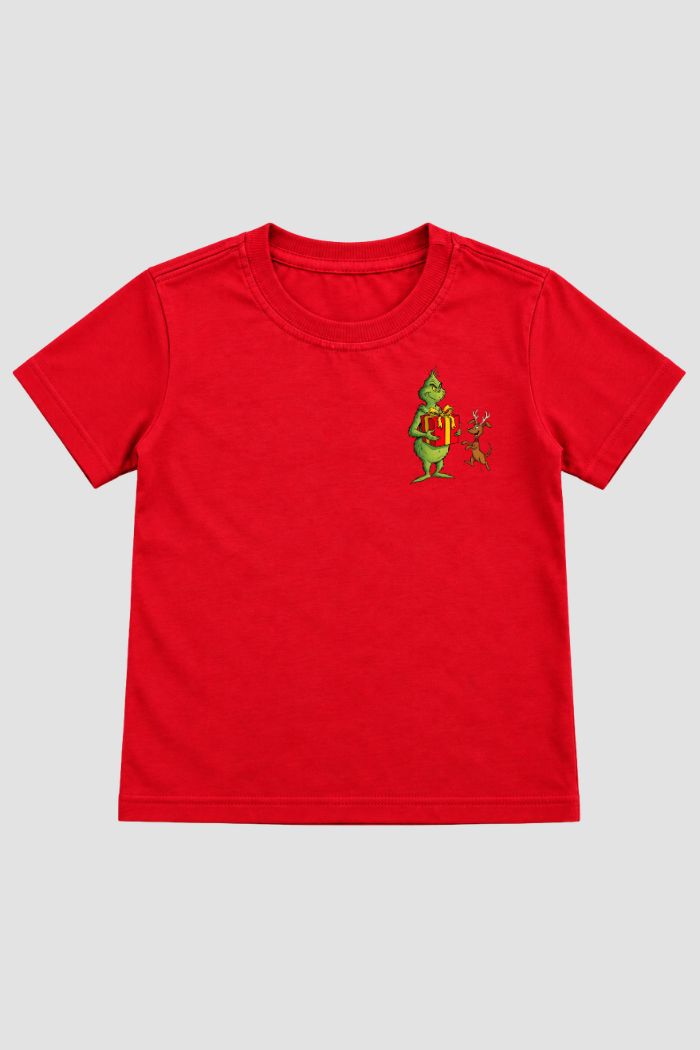 Camiseta Infantil Basica Natal Grinch - DC-GRIN-0021