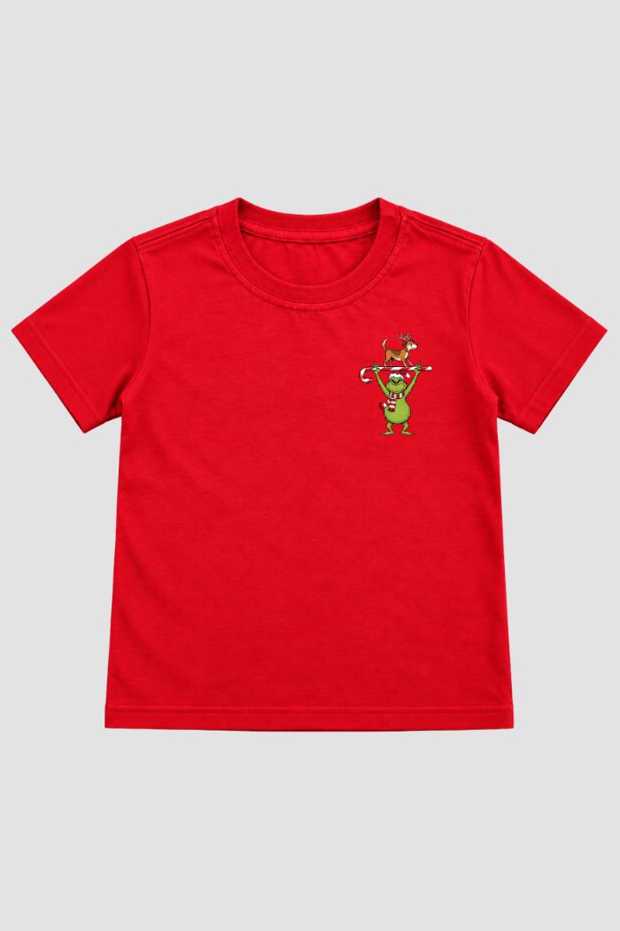 Camiseta Infantil Basica Natal Grinch - DC-GRIN-0017