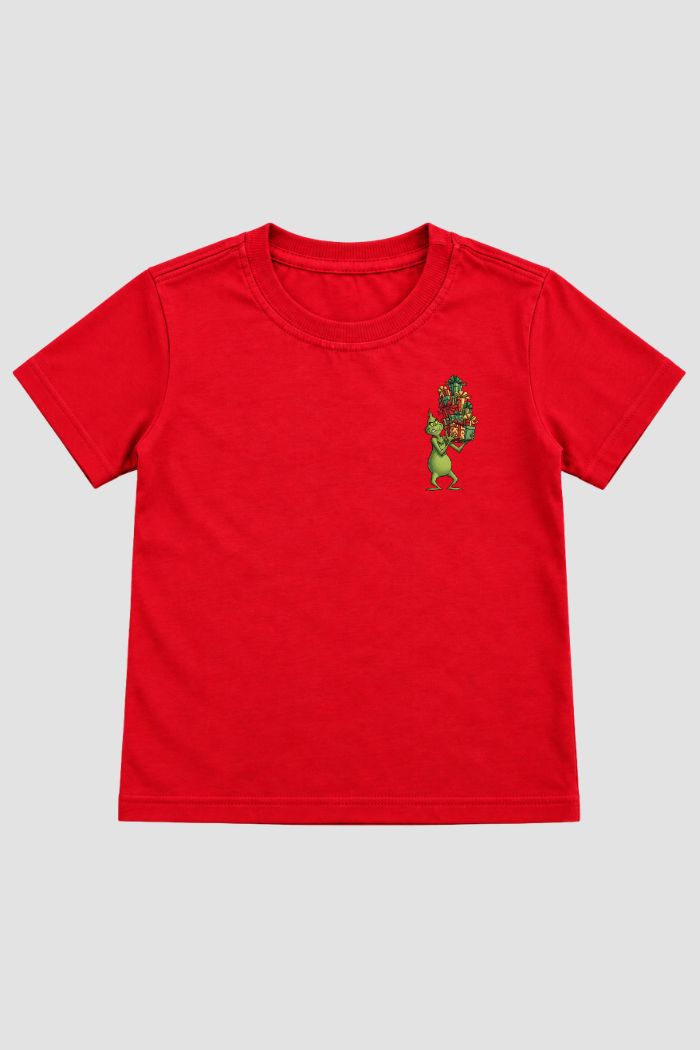 Camiseta Infantil Basica Natal Grinch - DC-GRIN-0041