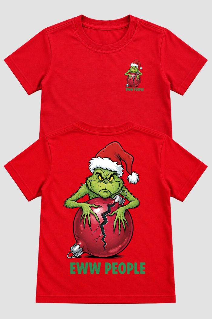Camiseta Infantil Basica Natal Grinch - DC-GRIN-0054
