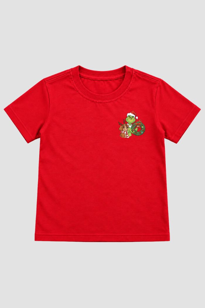 Camiseta Infantil Basica Natal Grinch - DC-GRIN-0032