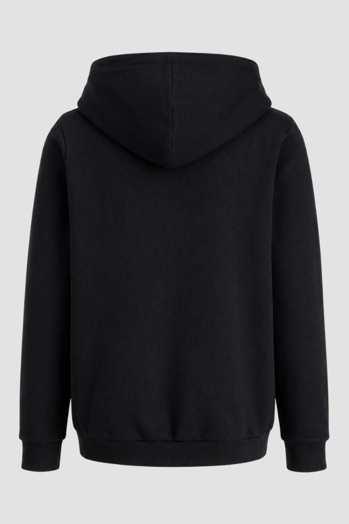 Moletom Unissex Canguru Liso Off White