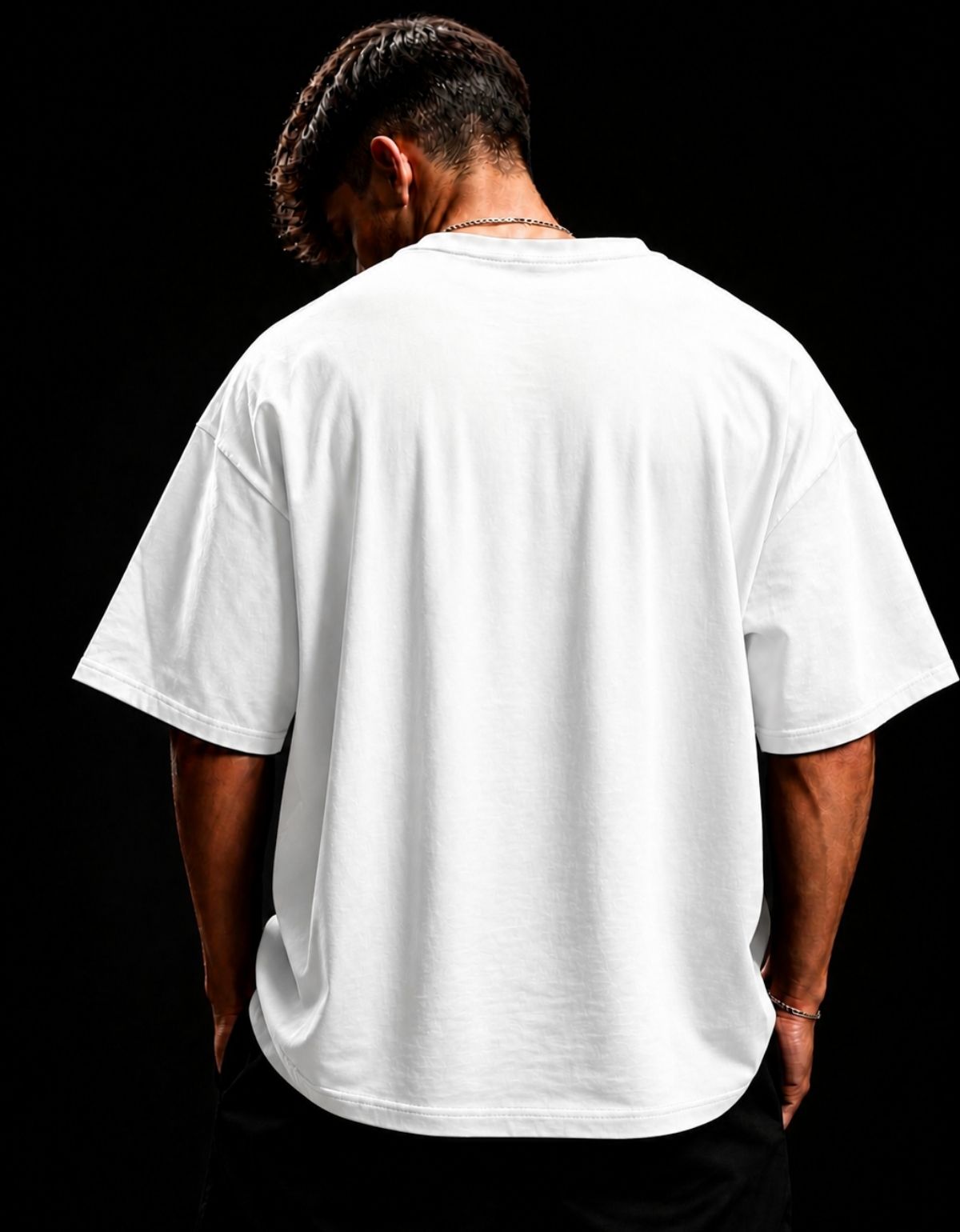 Oversized Suedine 220gr Branco