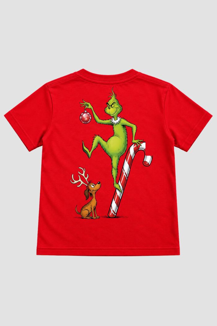 Camiseta Infantil Basica Natal Grinch - DC-GRIN-0025