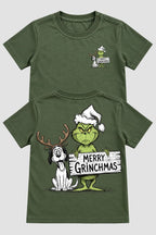 Camiseta Infantil Basica Natal Grinch - DC-GRIN-0056