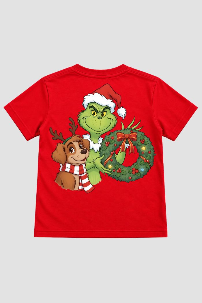 Camiseta Infantil Basica Natal Grinch - DC-GRIN-0032