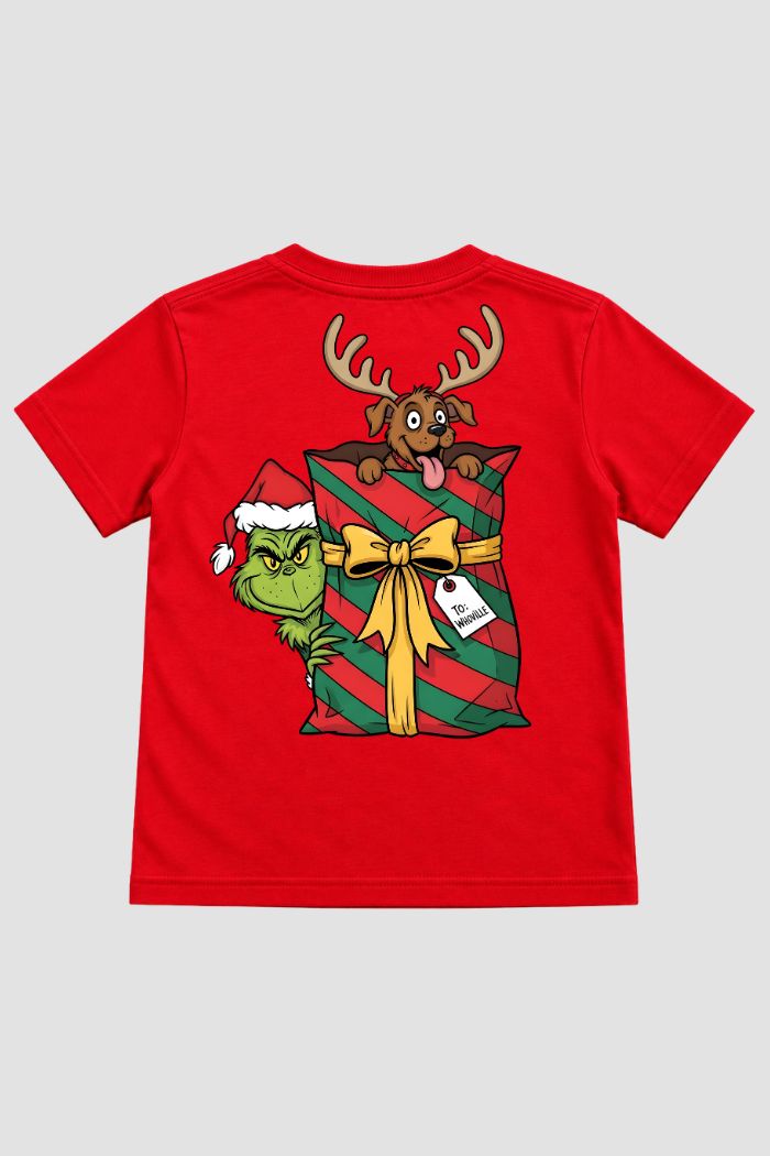 Camiseta Infantil Basica Natal Grinch - DC-GRIN-0045