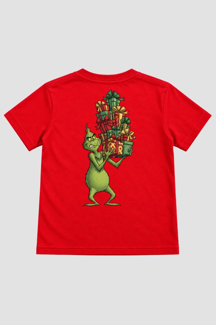 Camiseta Infantil Basica Natal Grinch - DC-GRIN-0041