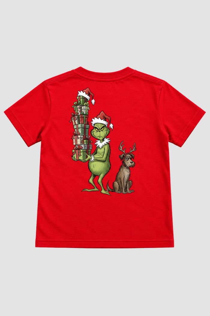 Camiseta Infantil Basica Natal Grinch - DC-GRIN-0011