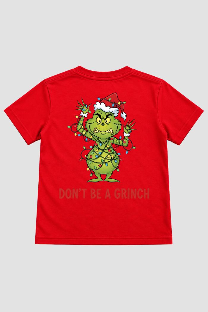 Camiseta Infantil Basica Natal Grinch - DC-GRIN-0014
