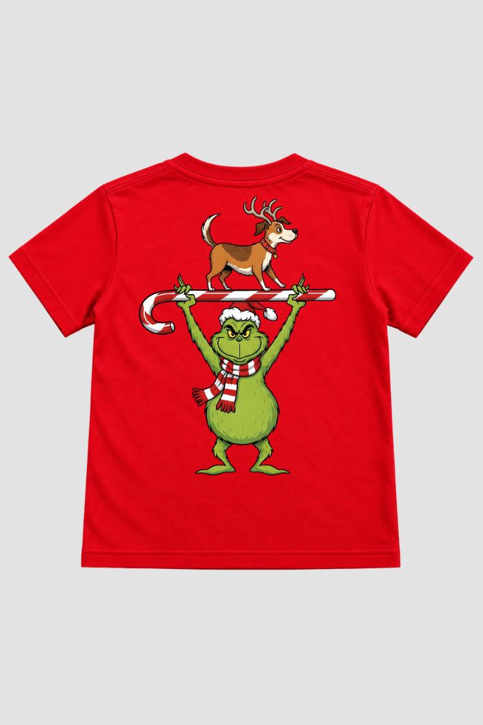 Camiseta Infantil Basica Natal Grinch - DC-GRIN-0017
