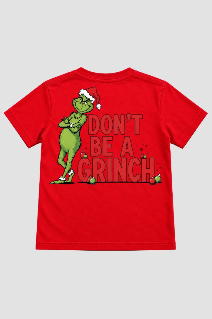 Camiseta Infantil Basica Natal Grinch - DC-GRIN-0043