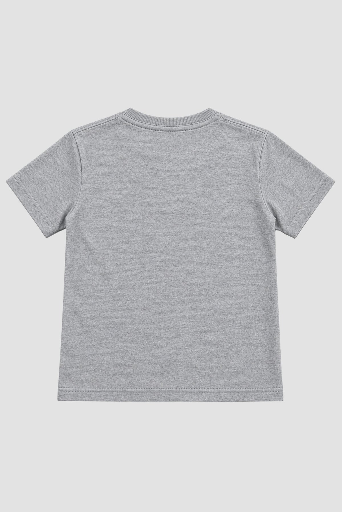 Camiseta Infantil Basica Lisa 100% Algodão - Cinza