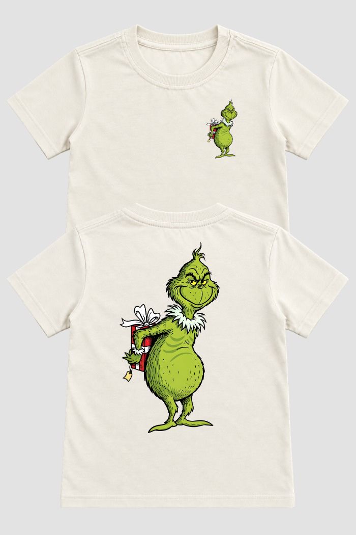 Camiseta Infantil Basica Natal Grinch - DC-GRIN-0051