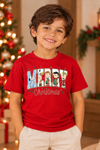 Camiseta Infantil Basica Natal Snoopy- DC-NOOP-0059