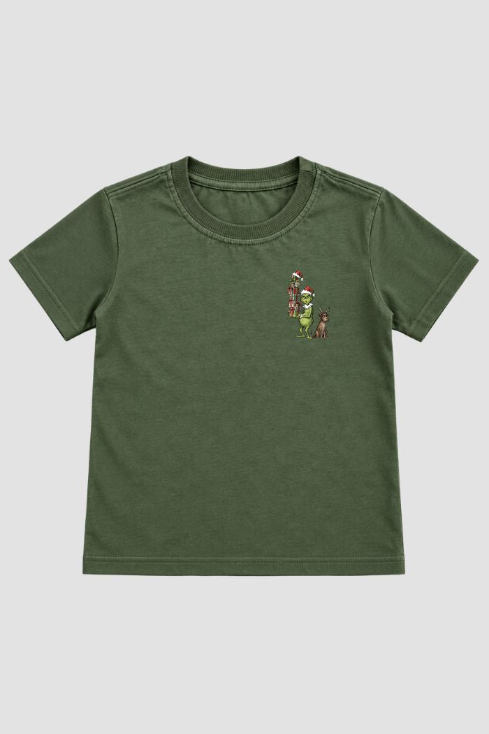 Camiseta Infantil Basica Natal Grinch - DC-GRIN-0011