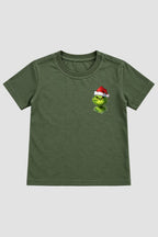 Camiseta Infantil Basica Natal Grinch - DC-GRIN-0016