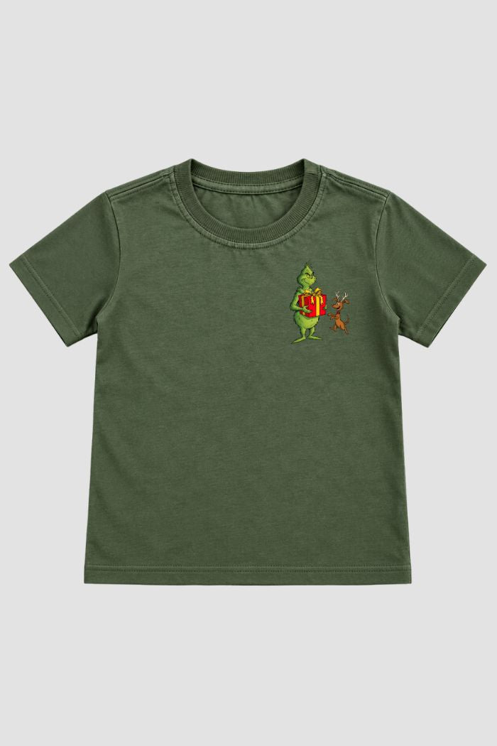Camiseta Infantil Basica Natal Grinch - DC-GRIN-0021
