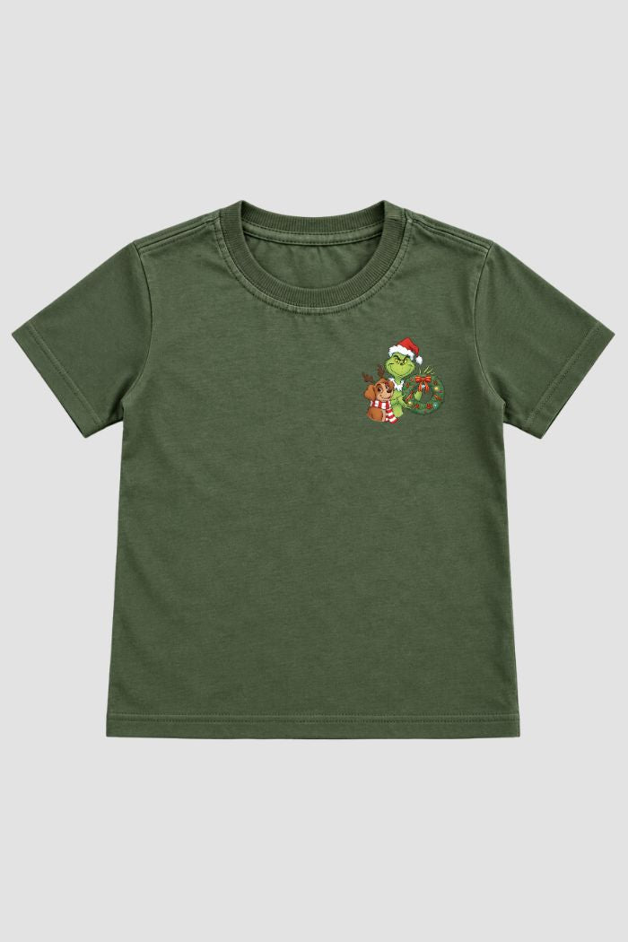 Camiseta Infantil Basica Natal Grinch - DC-GRIN-0032