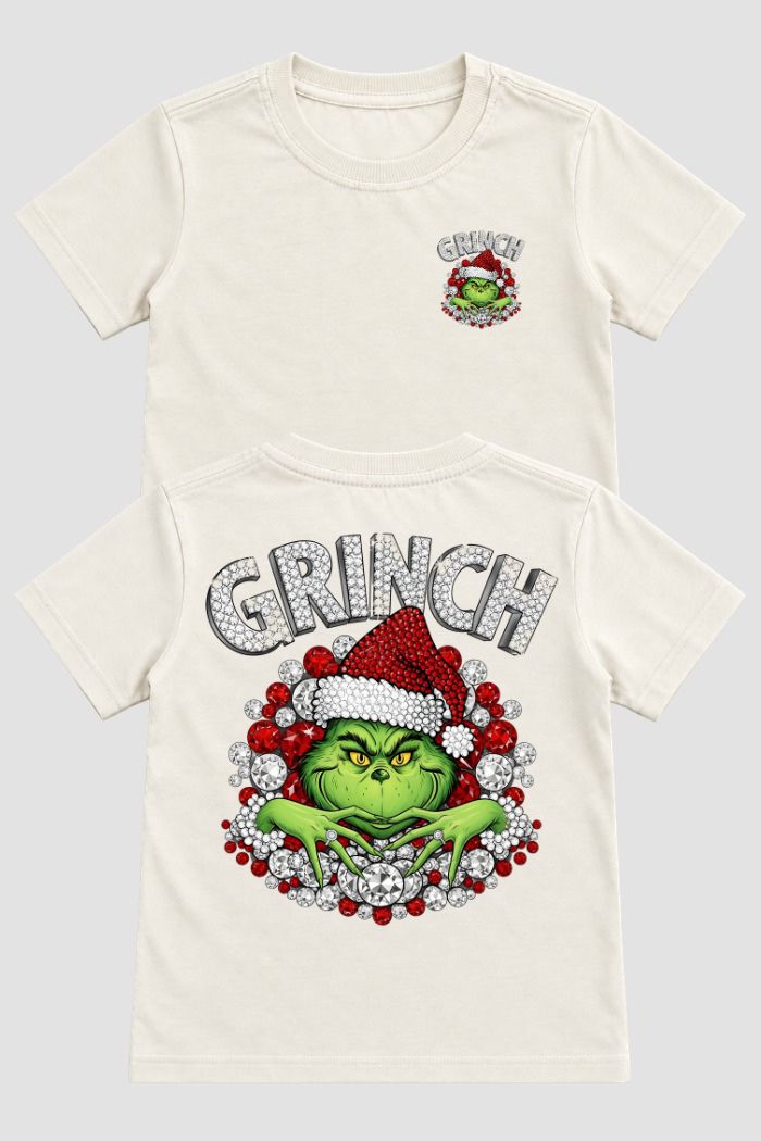 Camiseta Infantil Basica Natal Grinch - DC-GRIN-0059