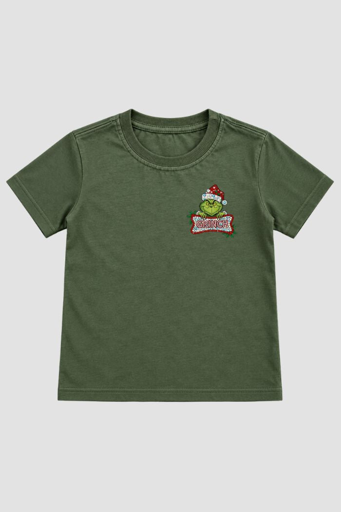Camiseta Infantil Basica Natal Grinch - DC-GRIN-0023
