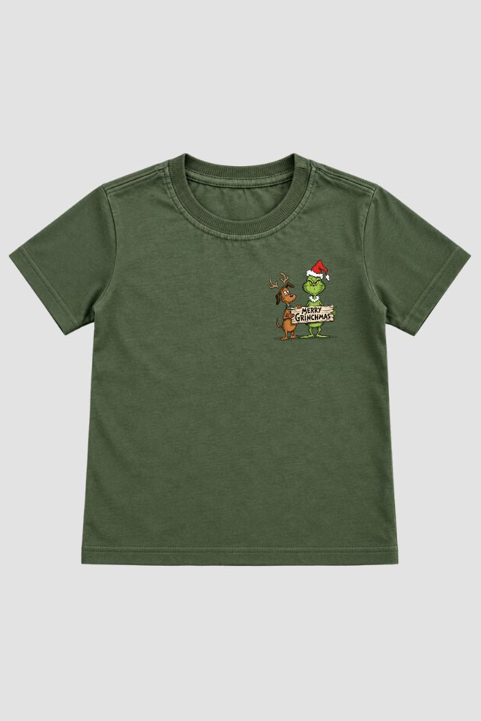 Camiseta Infantil Basica Natal Grinch - DC-GRIN-0034