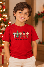 Camiseta Infantil Basica Natal Snoopy- DC-NOOP-0098