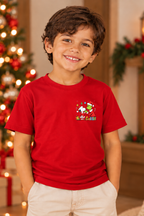 Camiseta Infantil Basica Natal Snoopy- DC-NOOP-0104