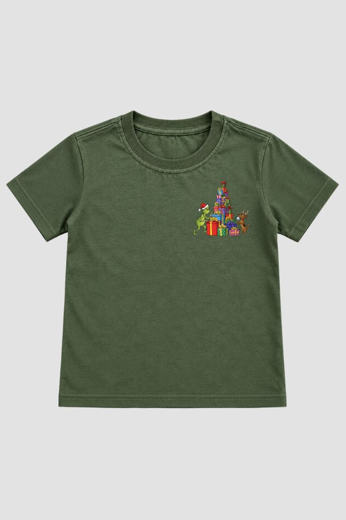 Camiseta Infantil Basica Natal Grinch - DC-GRIN-0044