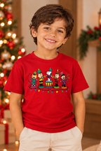 Camiseta Infantil Basica Natal Snoopy- DC-NOOP-0090
