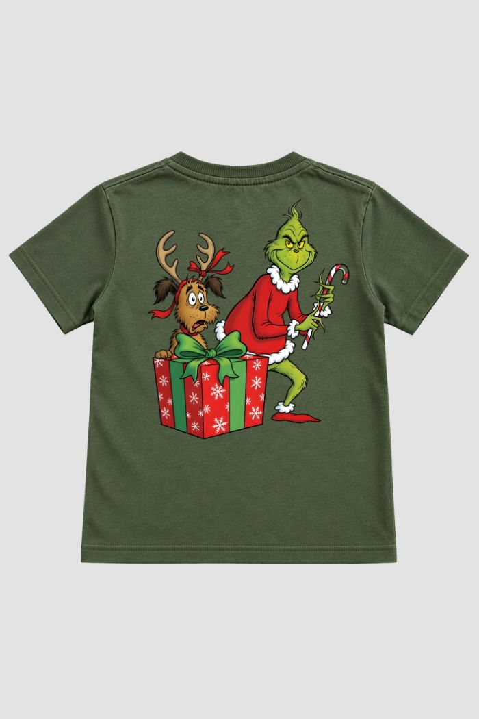Camiseta Infantil Basica Natal Grinch - DC-GRIN-0015