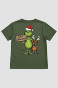 Camiseta Infantil Basica Natal Grinch - DC-GRIN-0010