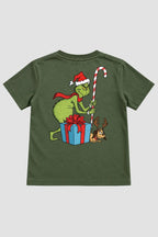 Camiseta Infantil Basica Natal Grinch - DC-GRIN-0036